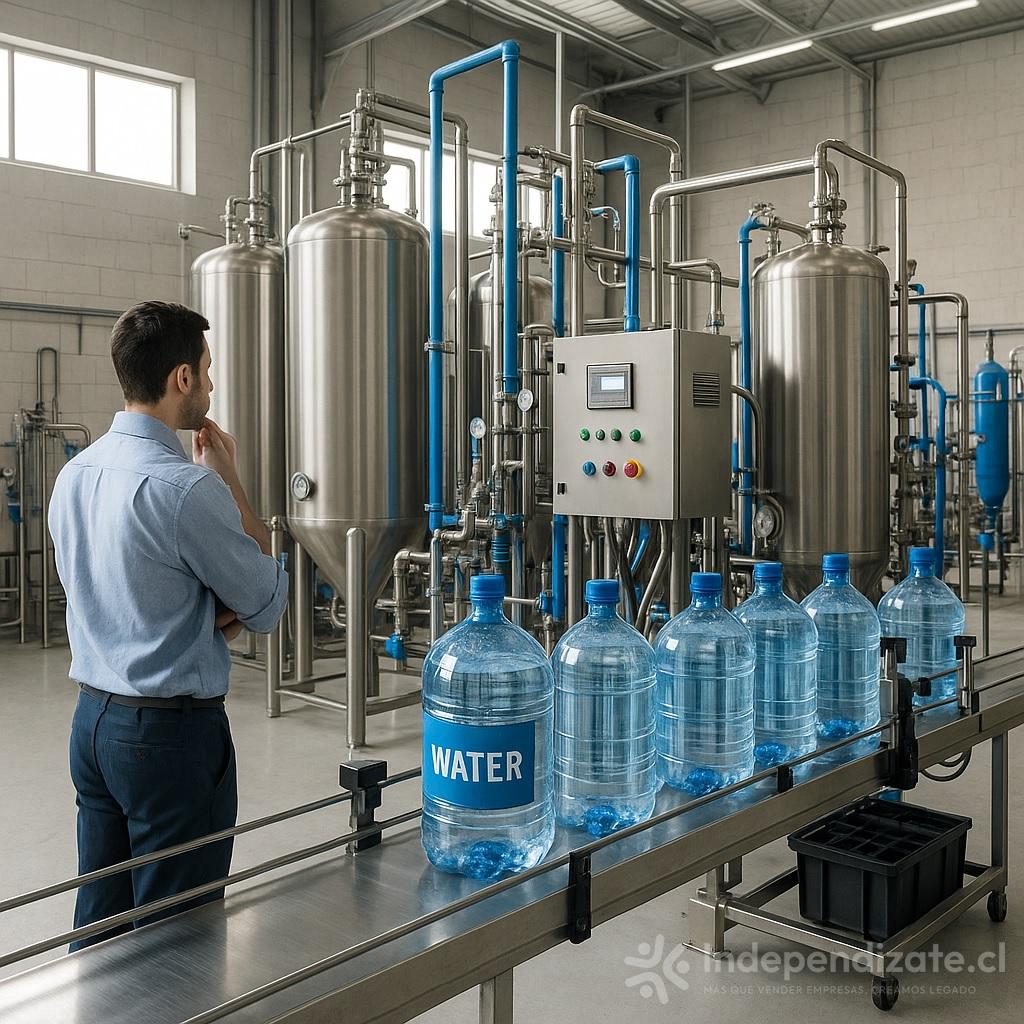 (VENDIDA DICIEMBRE 2025) PLANTA DE AGUA PURIFICADA 
